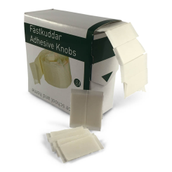 100 st. dubbelsidigt självhäftande kuddar - 12 x 25 mm