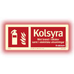 Supernova+® kolsyresläckare ISO - Färgefterlysande 100 x 250 mm