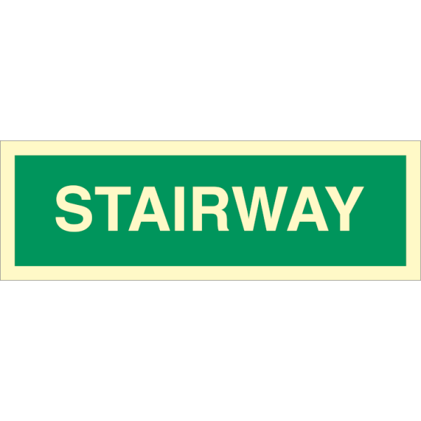 Direction sign  - Stairway 