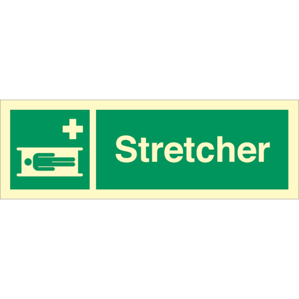 Emergency sign -  Stretcher