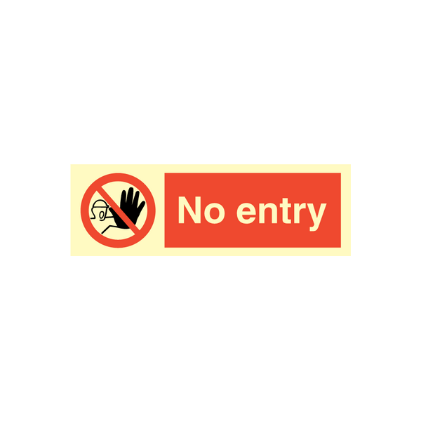 Prohibition sign - No entry 