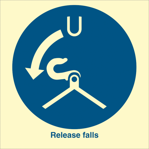 IMO sign - Release falls 