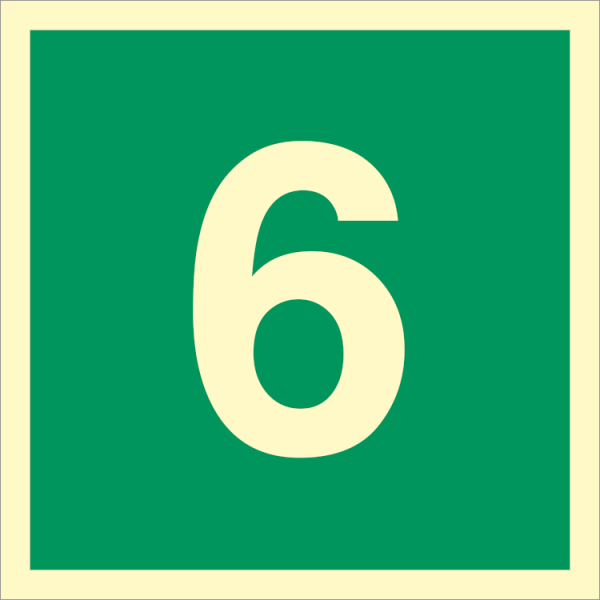 IMO sign - Number 6 