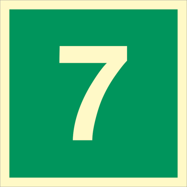 IMO sign - Number 7 