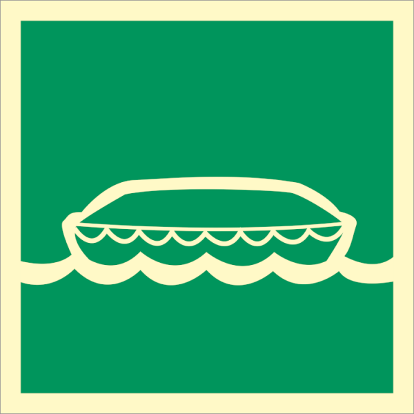 IMO sign - Lifeboat 