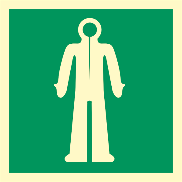 IMO sign - Survival suit 