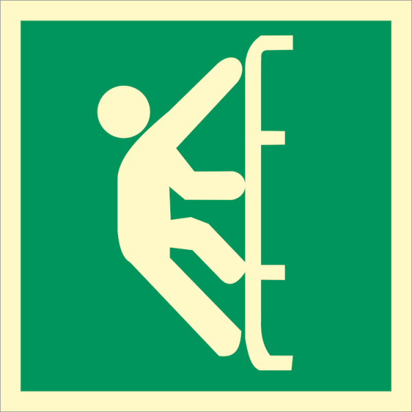 IMO sign - Emergency exit 