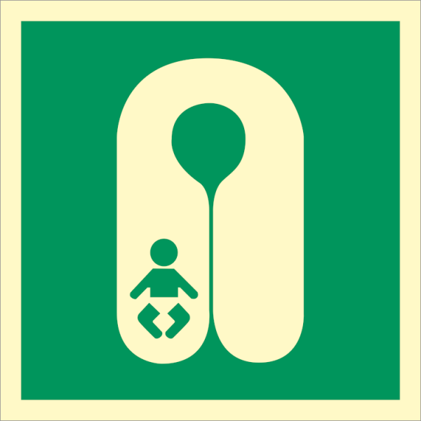 IMO sign - Infant lifejacket 