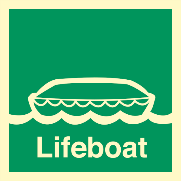 IMO sign - Lifeboat 
