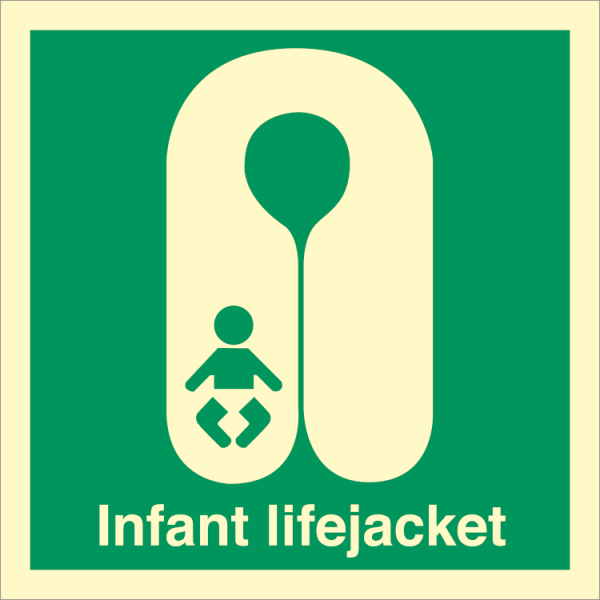 IMO sign - Infant lifejacket 