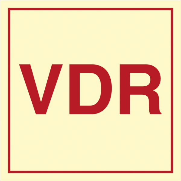 IMO sign - VDR 