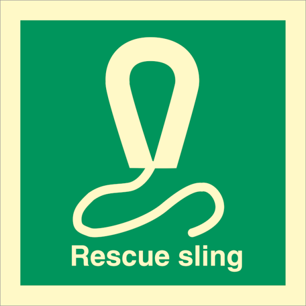 IMO sign - Rescue Sling 