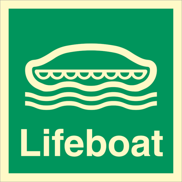 IMO sign - Lifeboat
