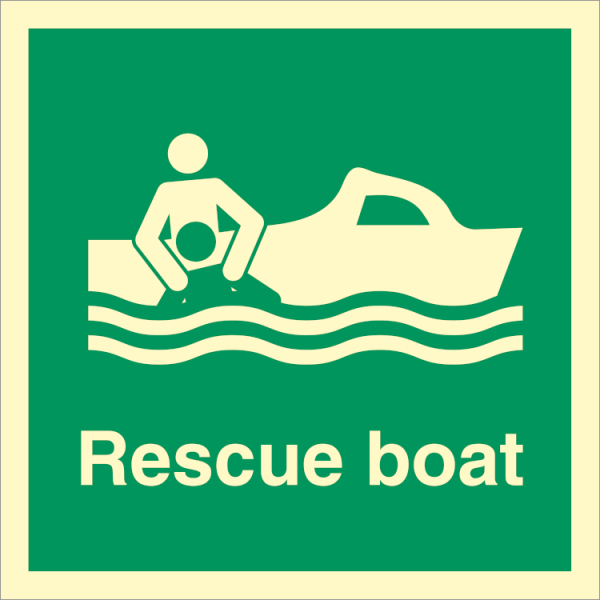 IMO sign - Rescue Boat