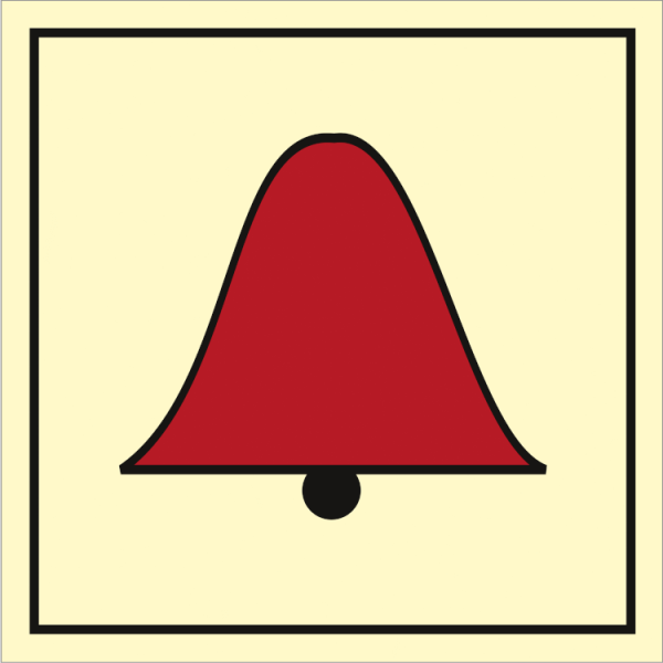 Fire control sign - Ships bell 