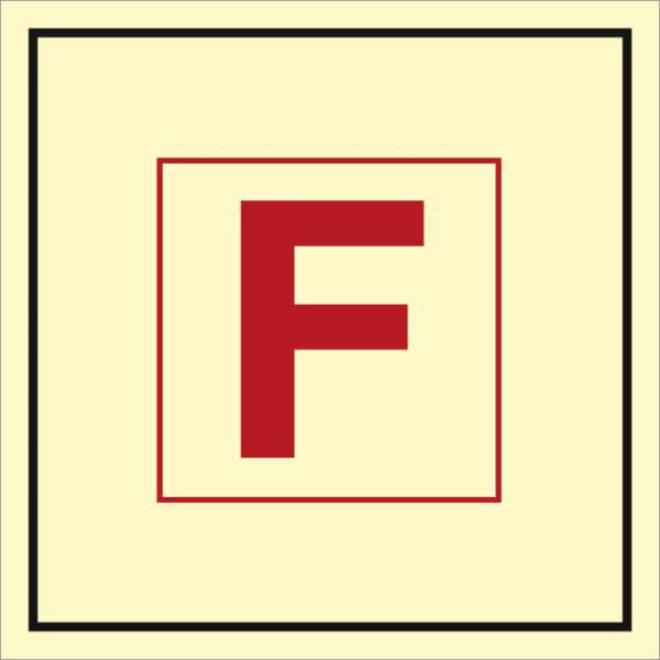 Fire control sign - Fire station 