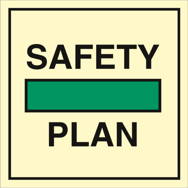 Fire control sign - Safety Plan 