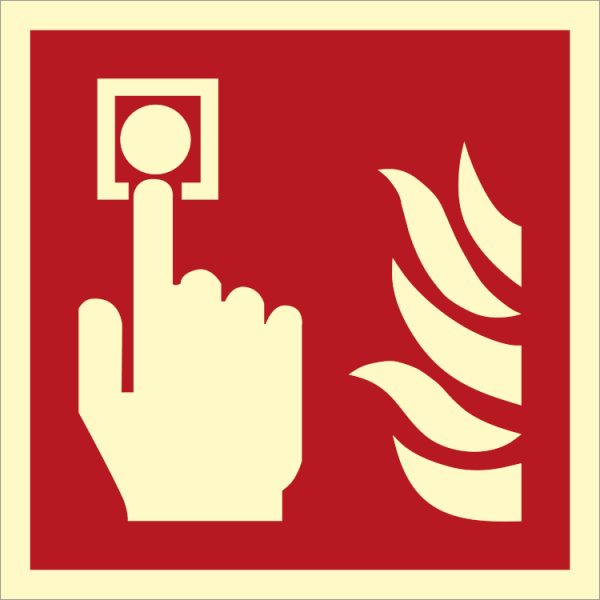 Fire sign - Fire alarm 