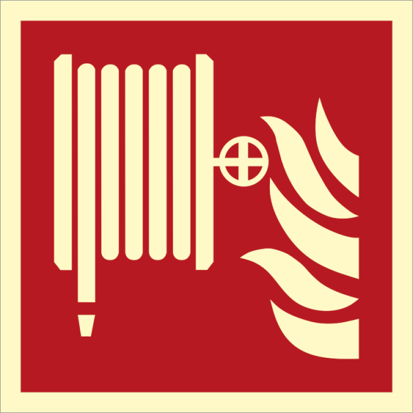 Fire sign - Fire hose 