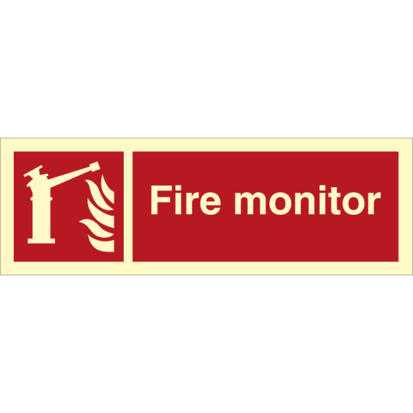 Fire sign - Fire monitor