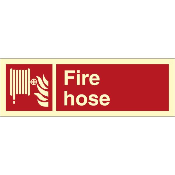 Fire sign - Fire hose 