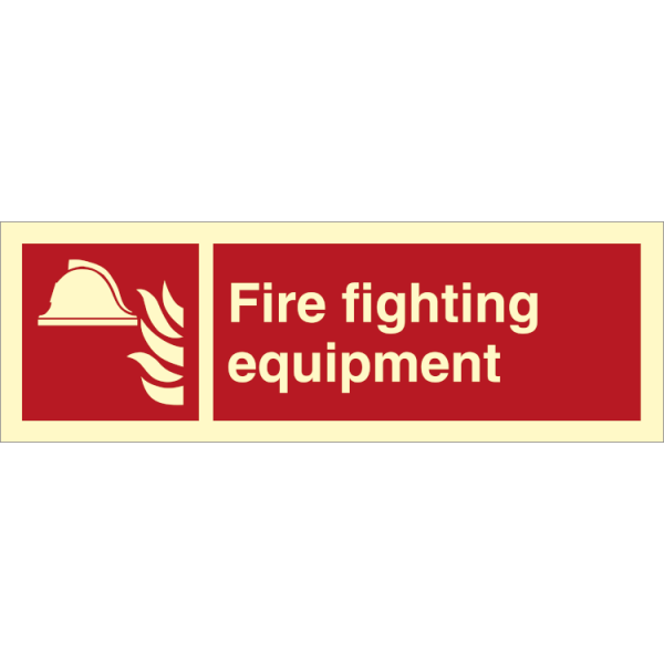 Fire sign - Fire fighting equipment 