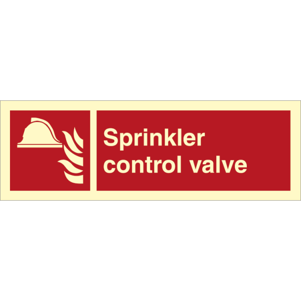 Fire sign - Sprinkler control wave 