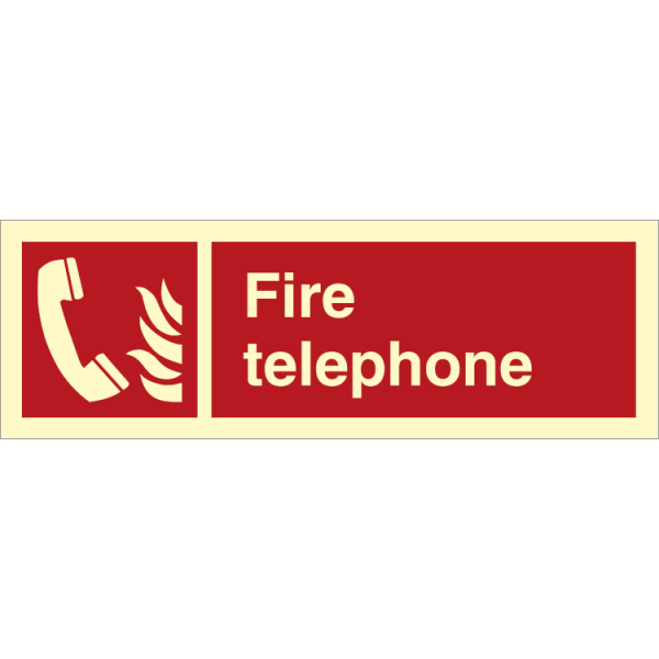 Fire sign - Fire telephone 