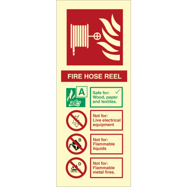 Fire sign - Fire Hose Real 