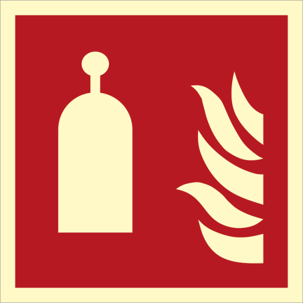 Fire sign - Remote release station