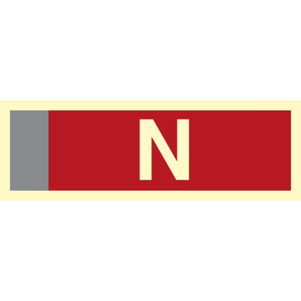 Fire sign - Supplementary sign Nitrogen