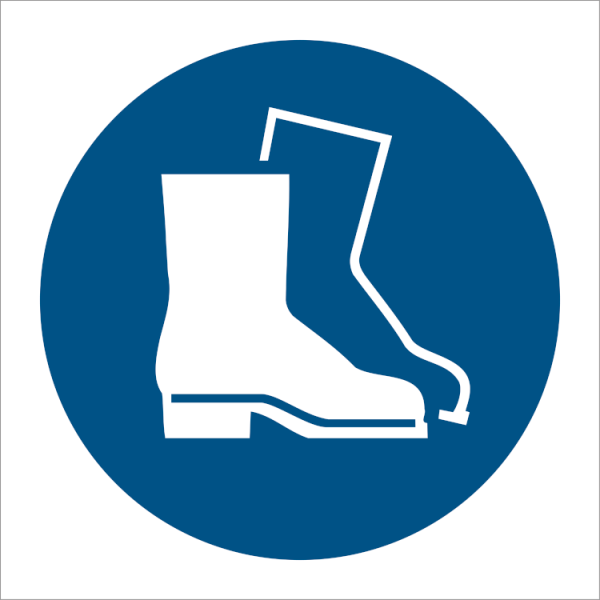 Mandatory sign - Wear non-skid footwear 