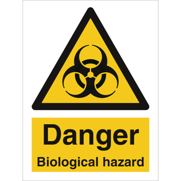 Hazard & Warning sign - Danger Biological hazard 