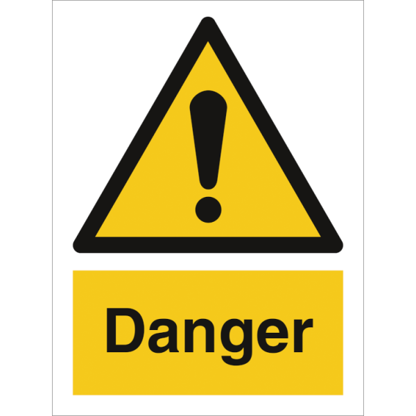 Hazard & Warning sign - Danger 