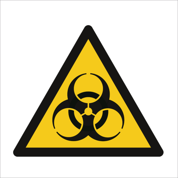 Hazard & Warning sign - Biological hazard 