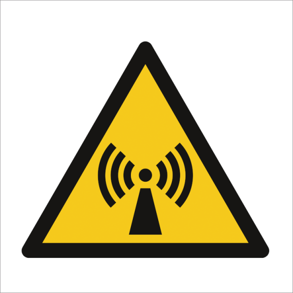 Hazard & Warning sign - Non-ionizing radiation 