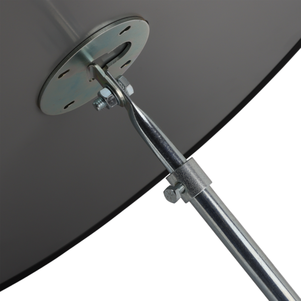 Rund industrispegel i akryl, flera storlekar