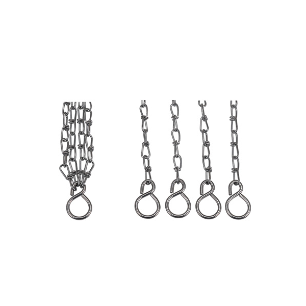 2 m Kedjesats i stål, globespegel Saturn/Jupiter/Venus