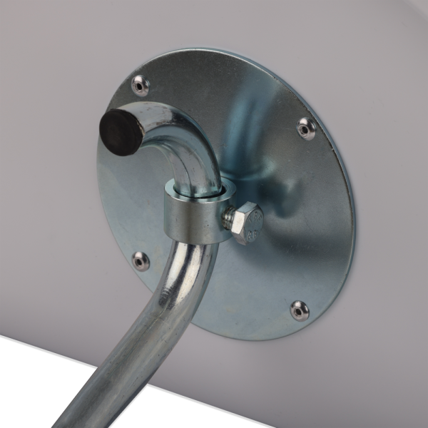 Oval vidvinkelspegel i akryl, flera storlekar