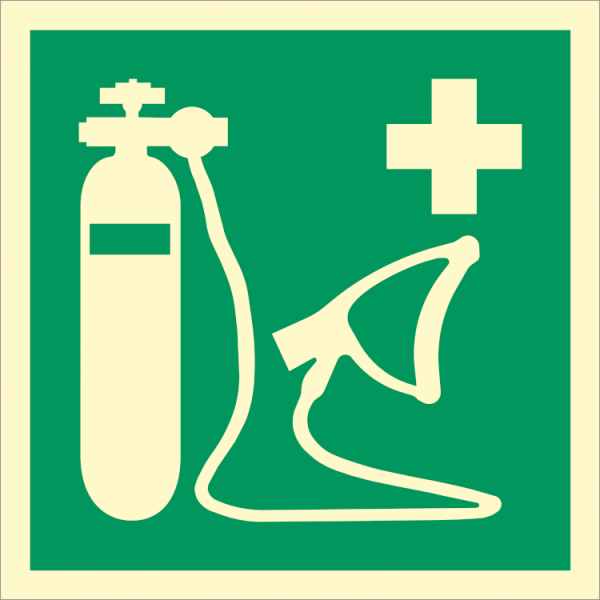 Emergency sign -  Resuscitator 
