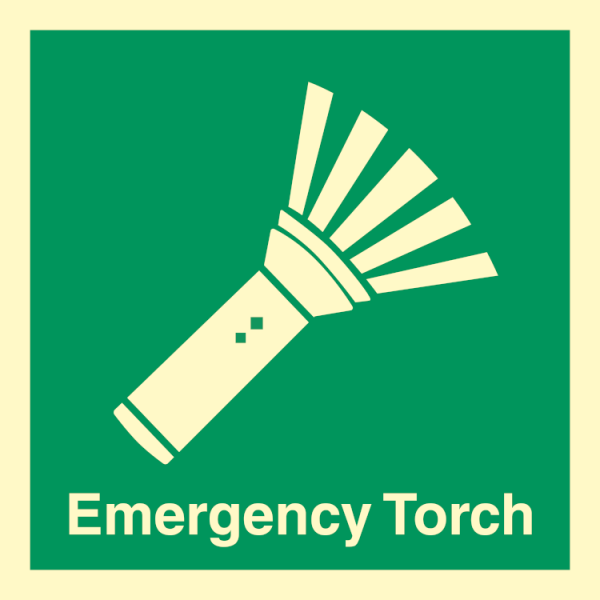 Emergency sign -  Emergency torch