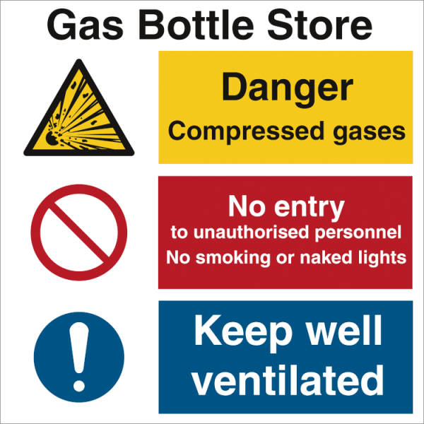 Combi sign - Gas Bottle Store 