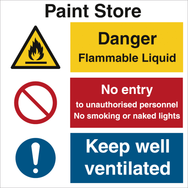Combi sign - Paint Store  
