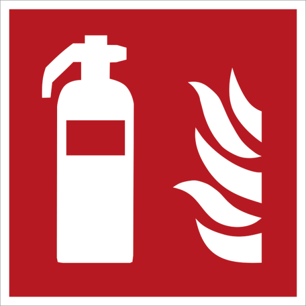 Brandslukker - Gulvfolie - 400 x 400 mm