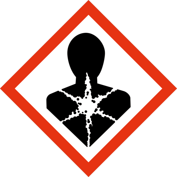 Hälsofara - GHS Farosymboler GHS08 (Health Hazard)