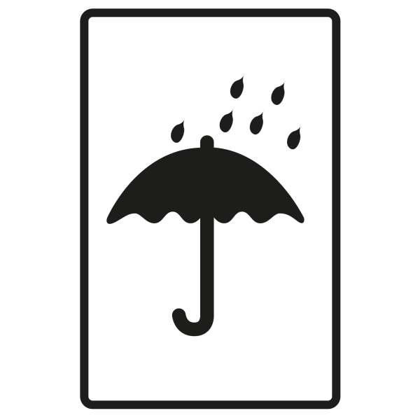 Paraply - 250 st rulle - 150 x 160 mm