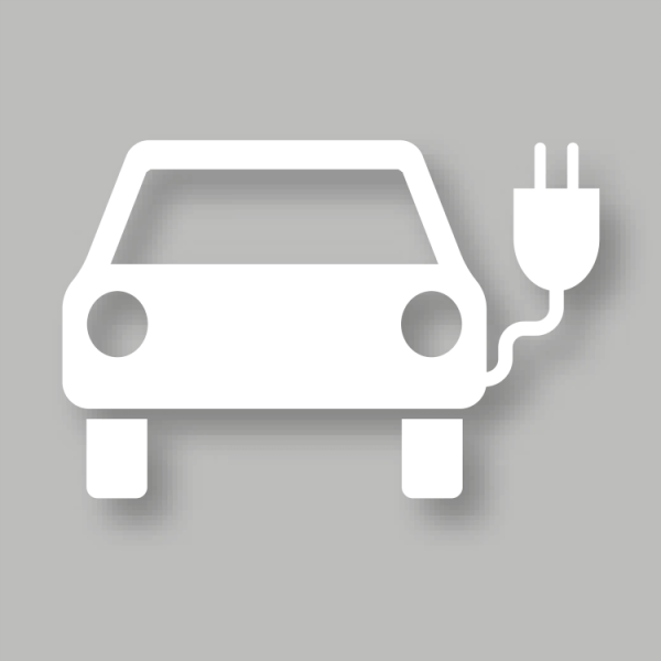 PREMARK laddplats-symbol – termoplastisk vägmarkering för elbil