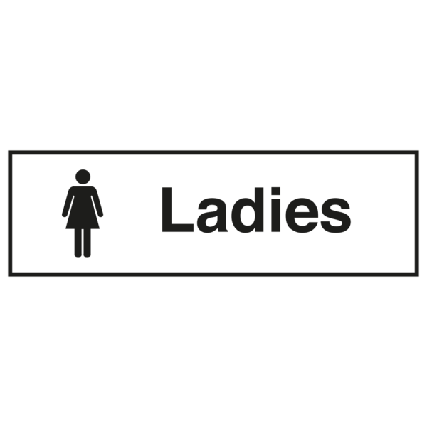 Accomodation sign - Ladies - Toilet sign 