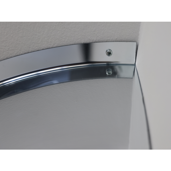 90° Kupolformad vidvinkelspegel i akryl, flera storlekar