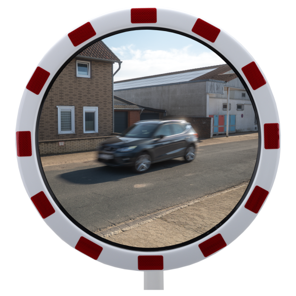 Rund trafikspegel i akryl, flera storlekar